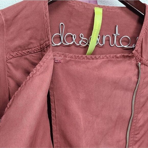 Green Dragon Zip Up Terracotta Jacket Size Small‎ - Picture 4 of 6